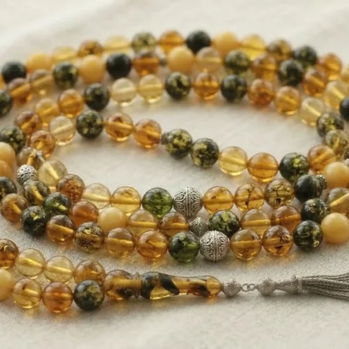 German Amber Tesbih 99'lu