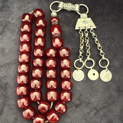 Eski dönem işçiliği sıkma kehribar